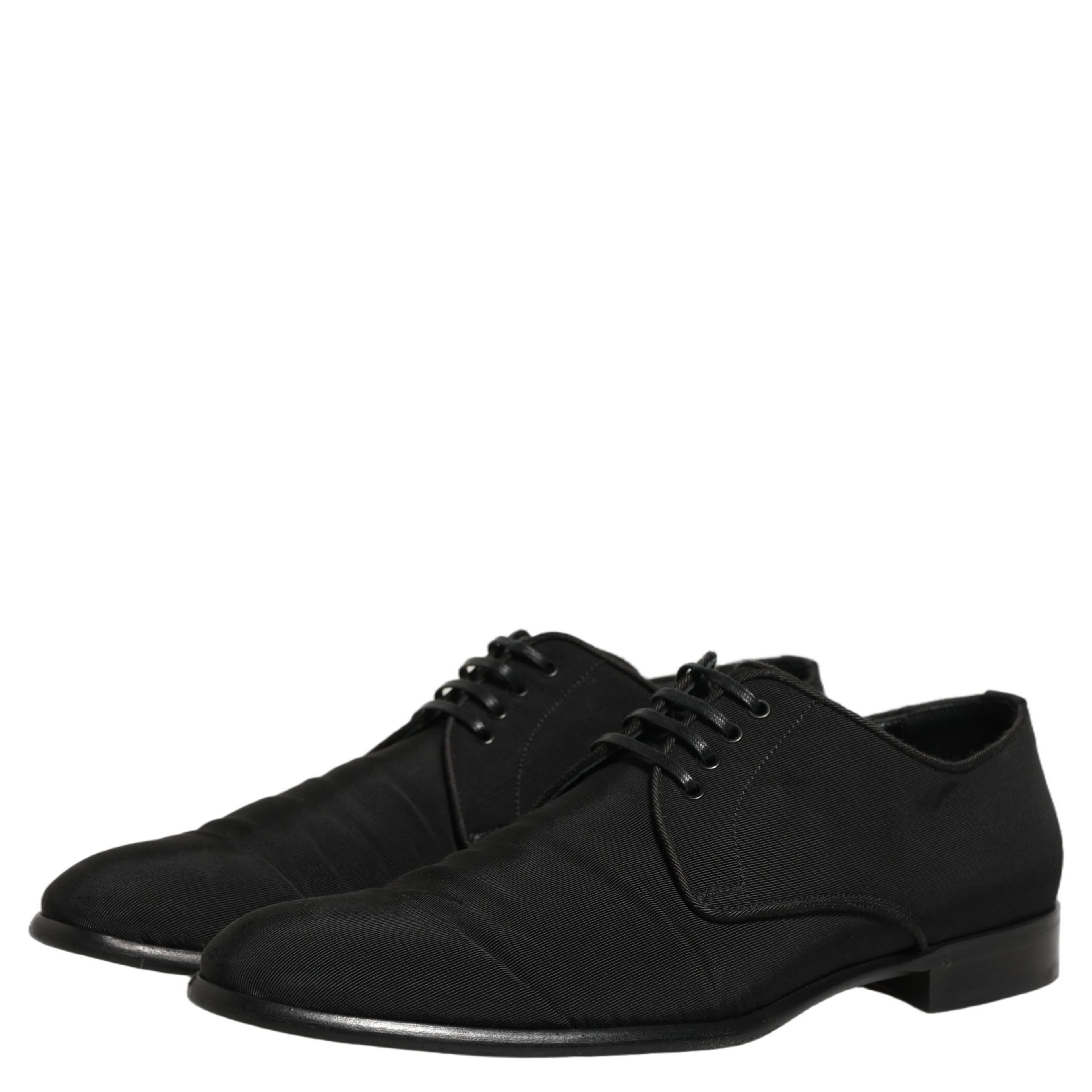 Black Suede Lace Up Derby Dress Formal Shoes