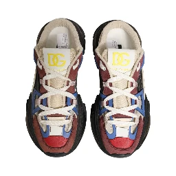 Multicolor Panelled Airmaster Sneakers Shoes