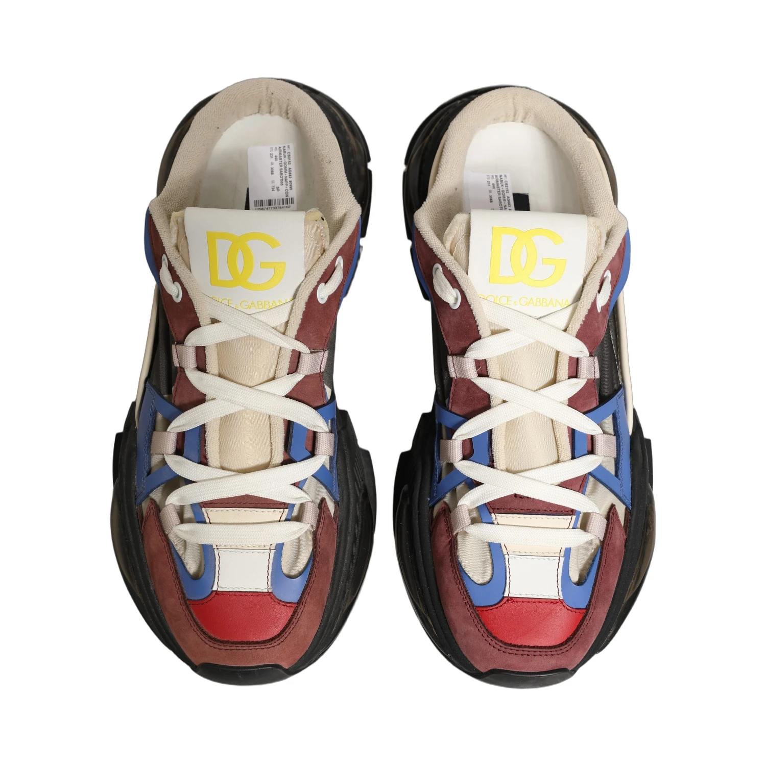 Multicolor Panelled Airmaster Sneakers Shoes