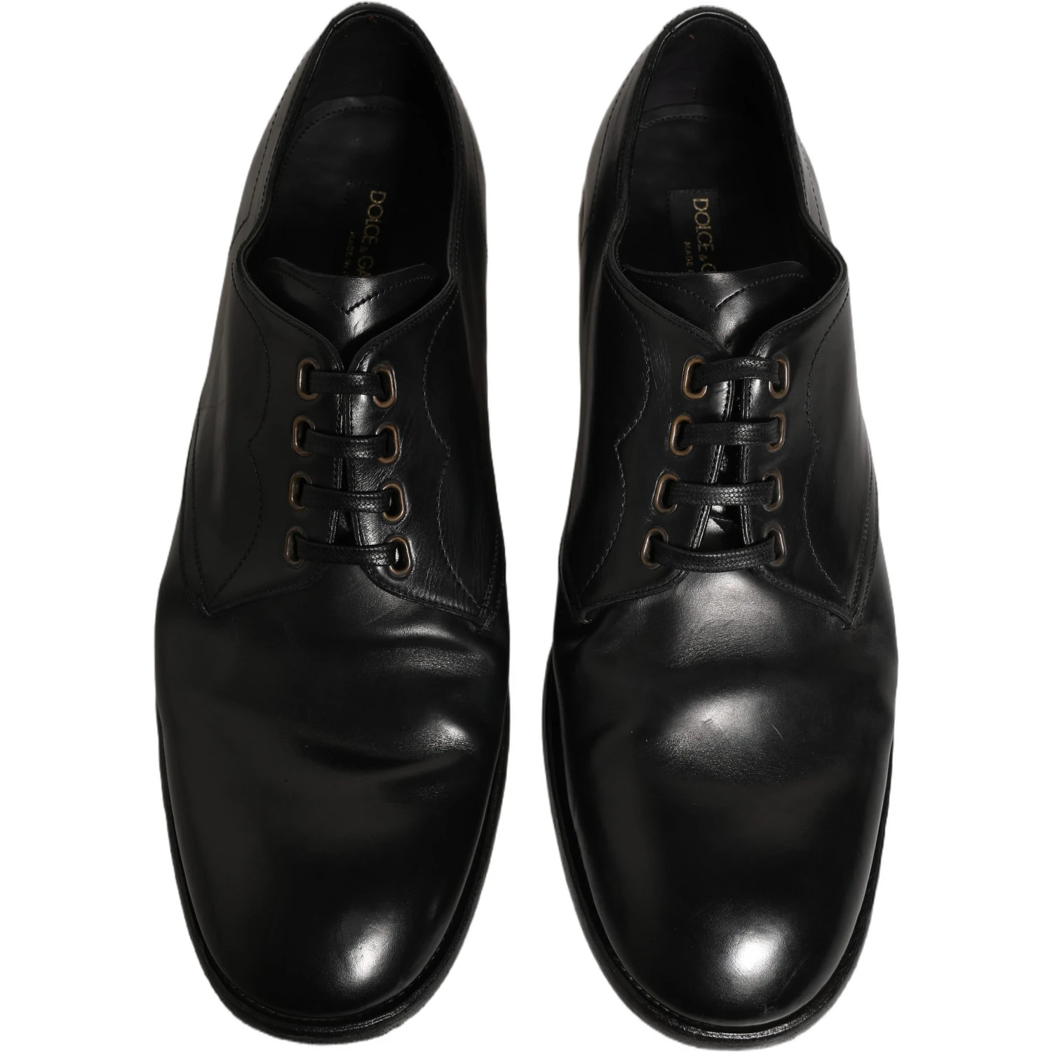 Black Leather Lace Up Derby Dress Formal Shoes