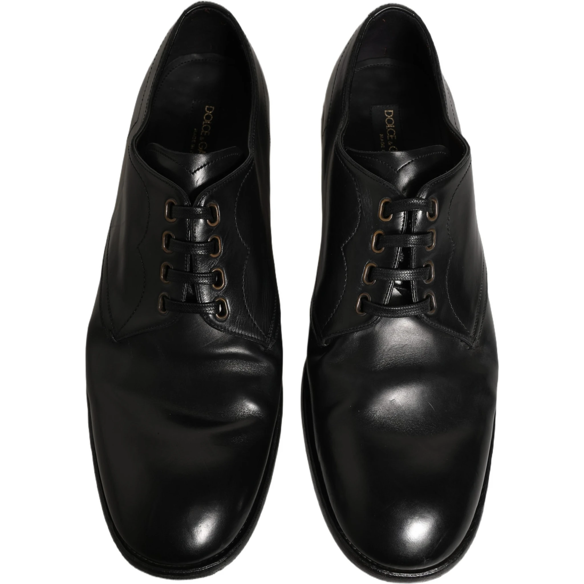 Black Leather Lace Up Derby Dress Formal Shoes