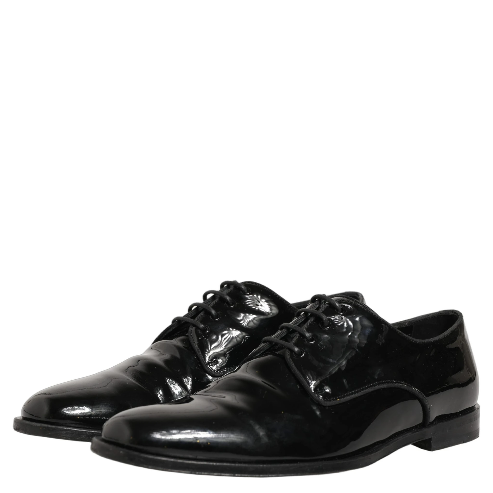 Black Leather Lace Up Derby Dress Formal Shoes