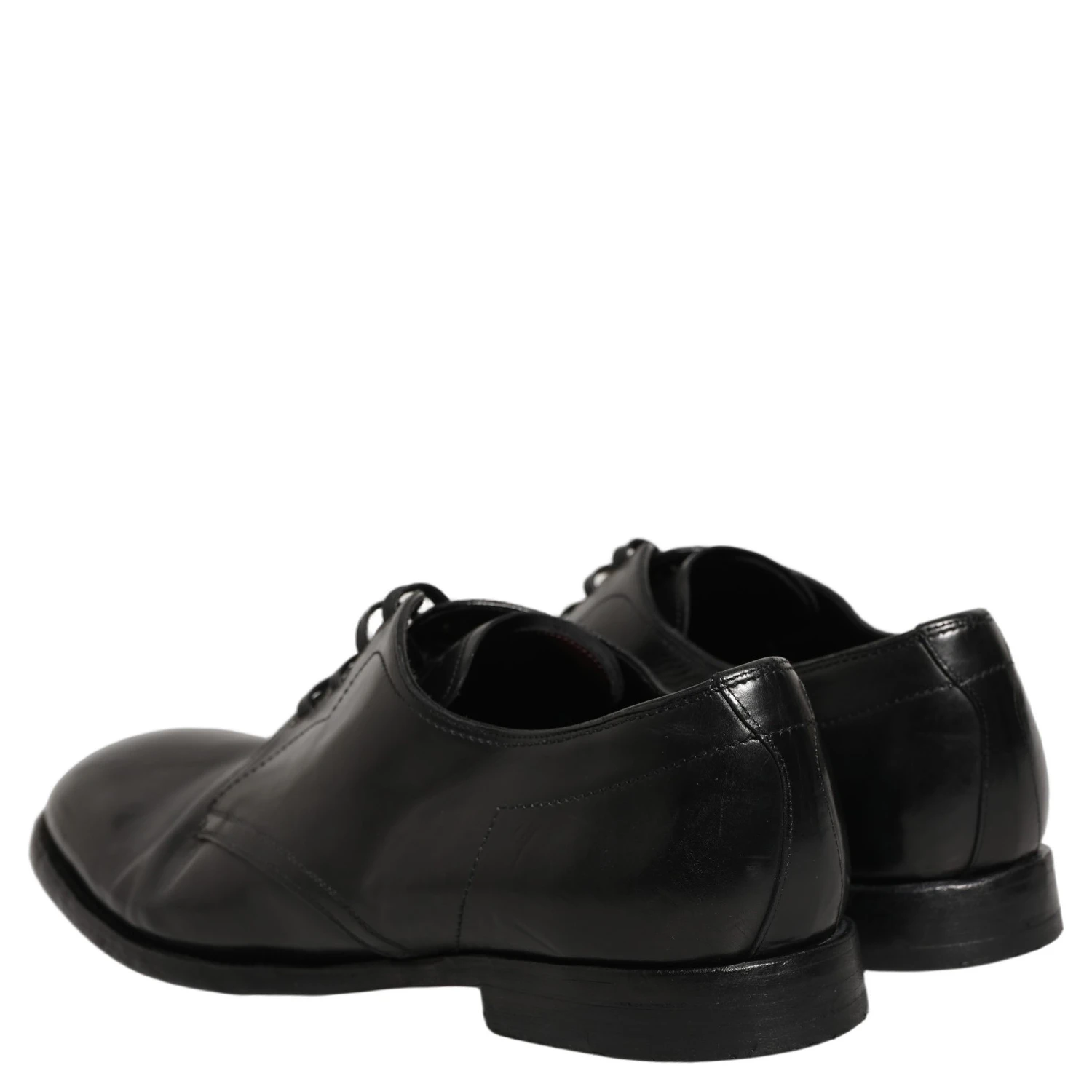 Black Leather Lace Up Derby Dress Formal Shoes