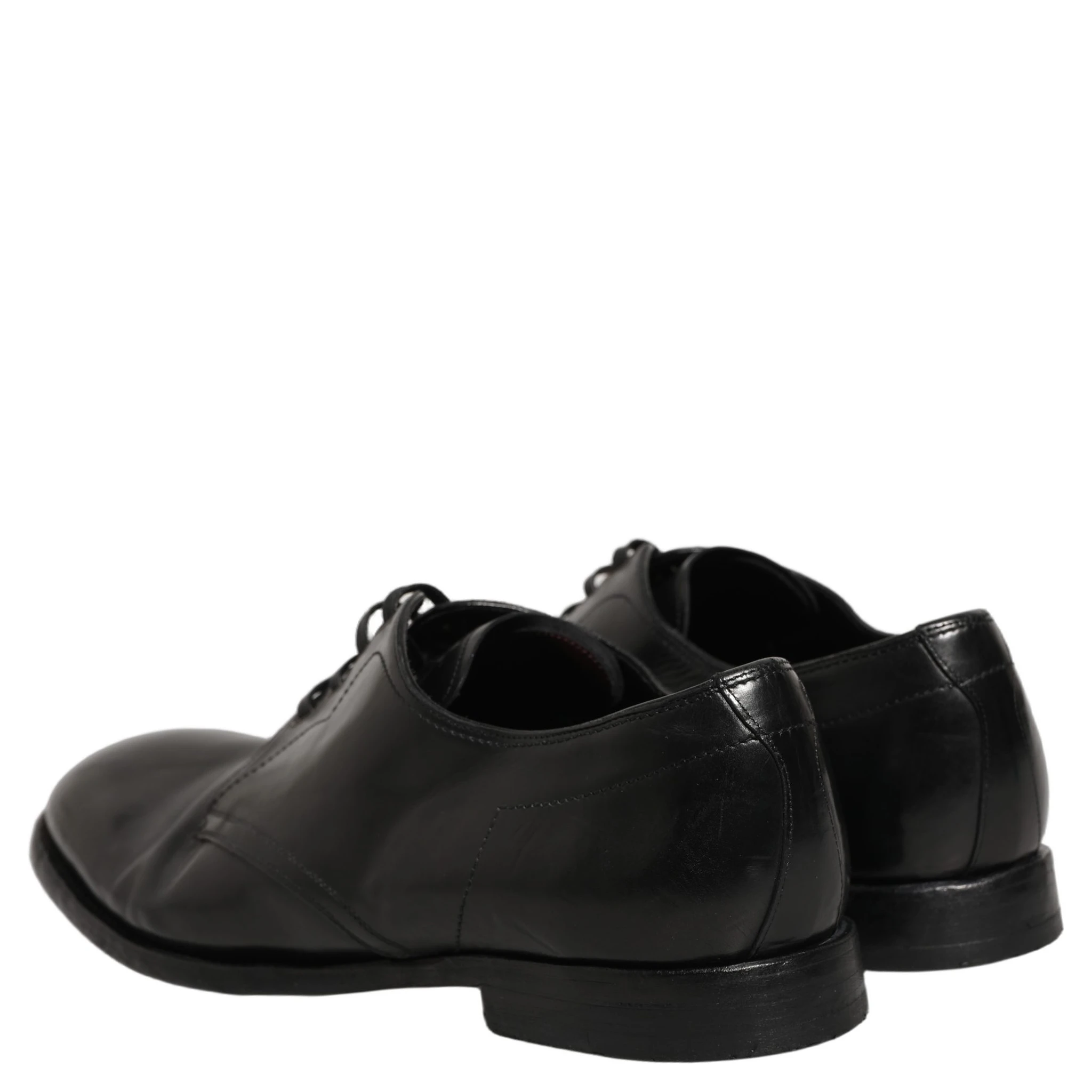 Black Leather Lace Up Derby Dress Formal Shoes