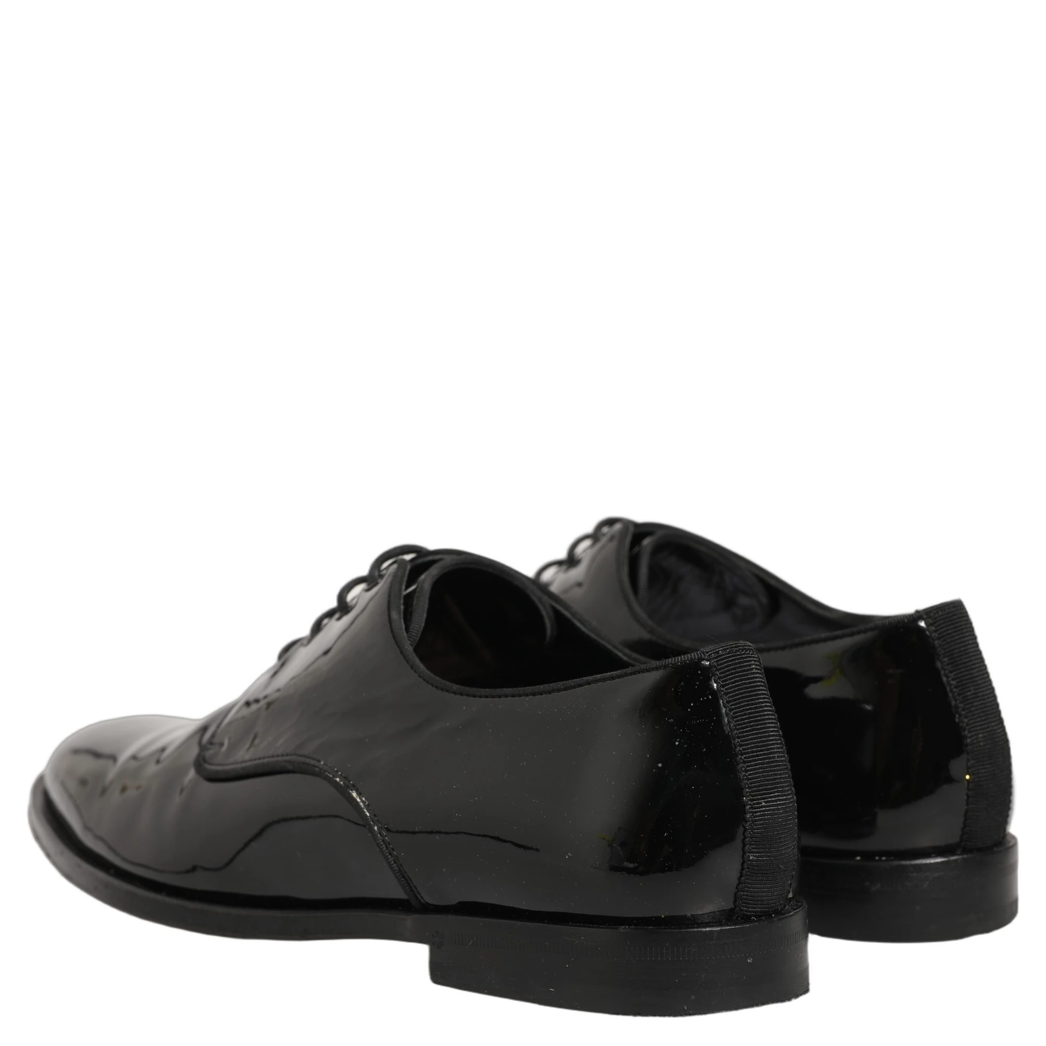 Black Leather Lace Up Derby Dress Formal Shoes