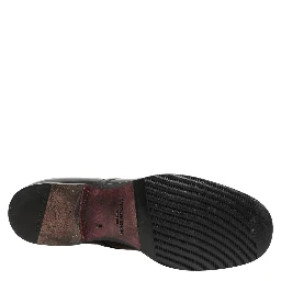 Black Leather Lace Up Derby Dress Formal Shoes