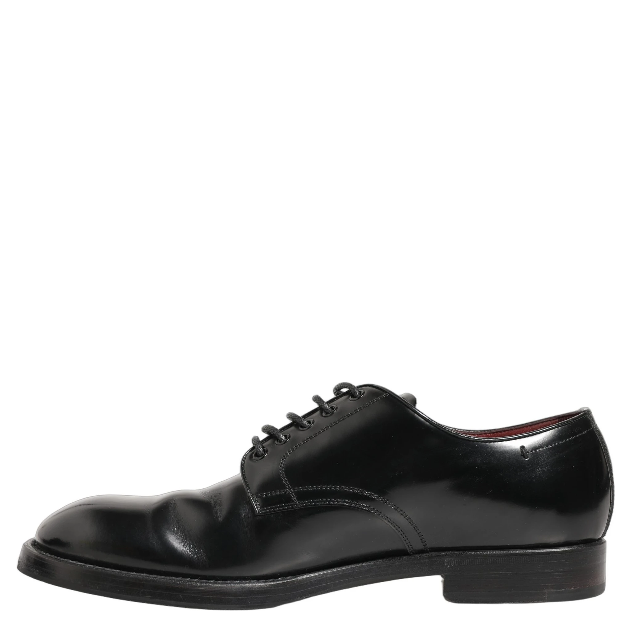 Black Leather Lace Up Derby Dress Formal Shoes