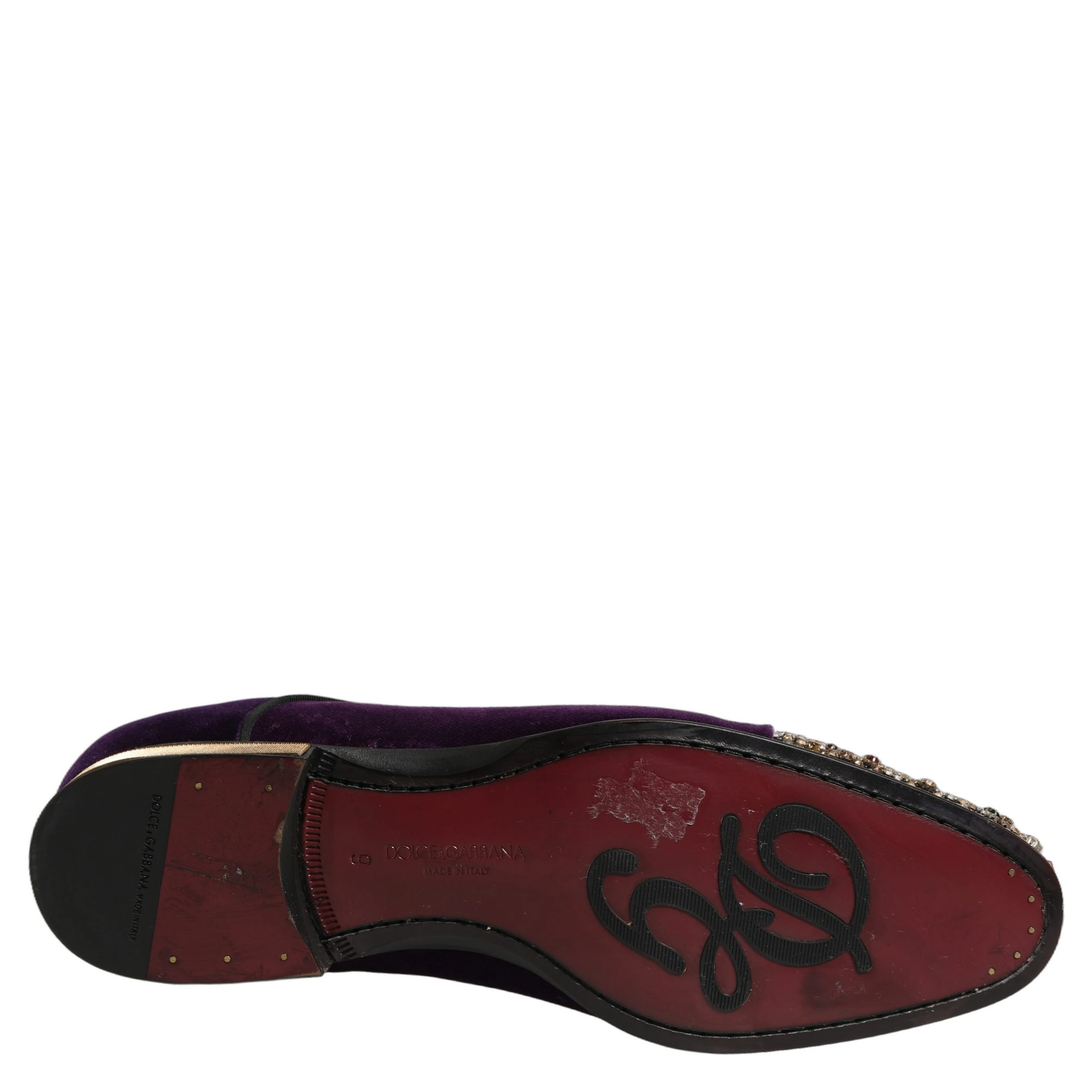 Violet Suede Embellished Derby Dress Shoes
