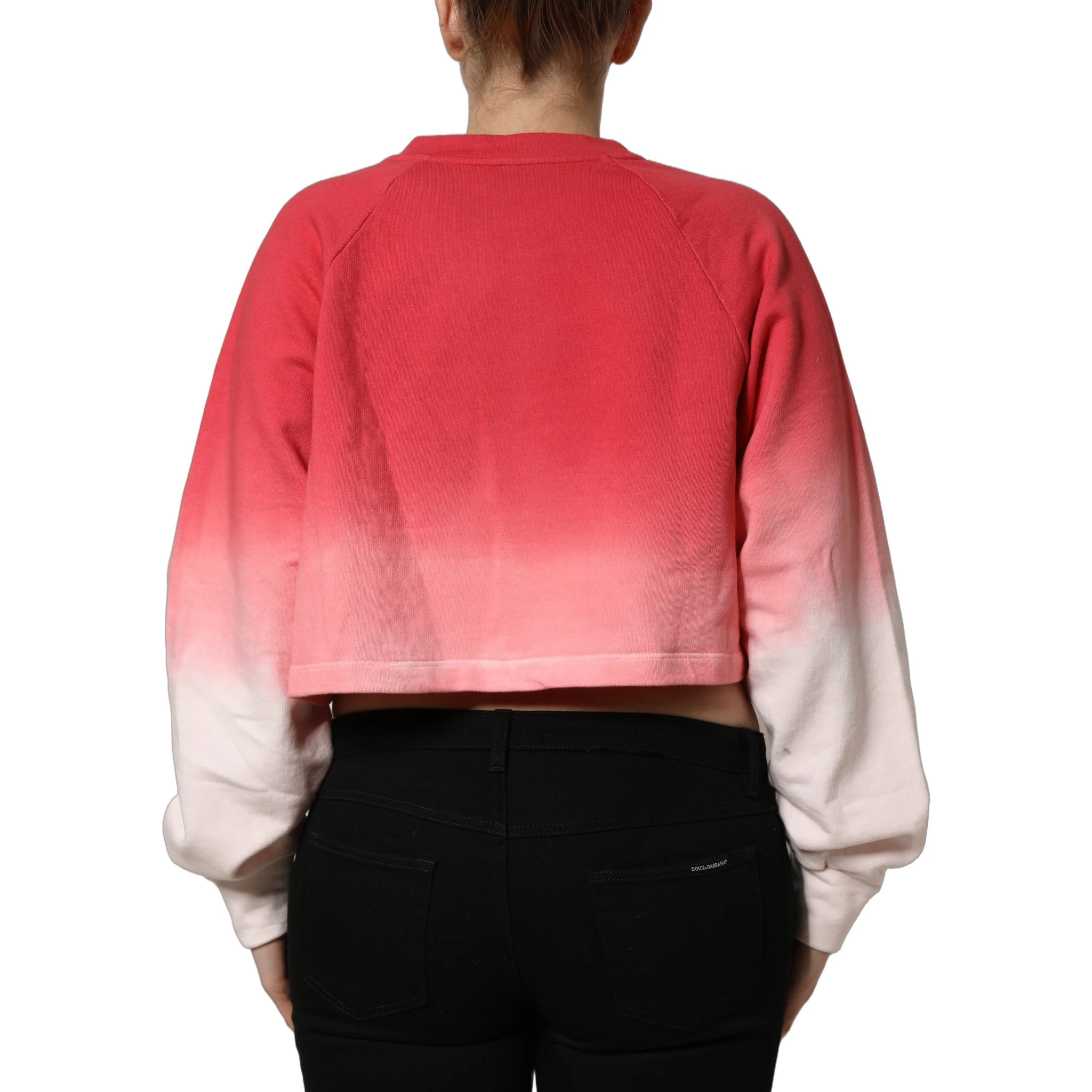 Multicolor StrawberryPrint Sweatshirt Sweater