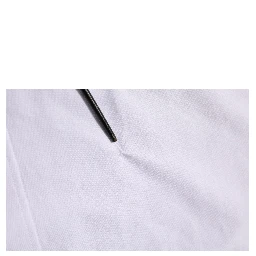 White Italia Flag Patch Round Neck T-shirt