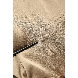 Bronze Toned Satin Fringe Hemmed Shawl Midi Dress