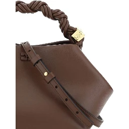 Brown Calf Leather Bos Taurus Handbag