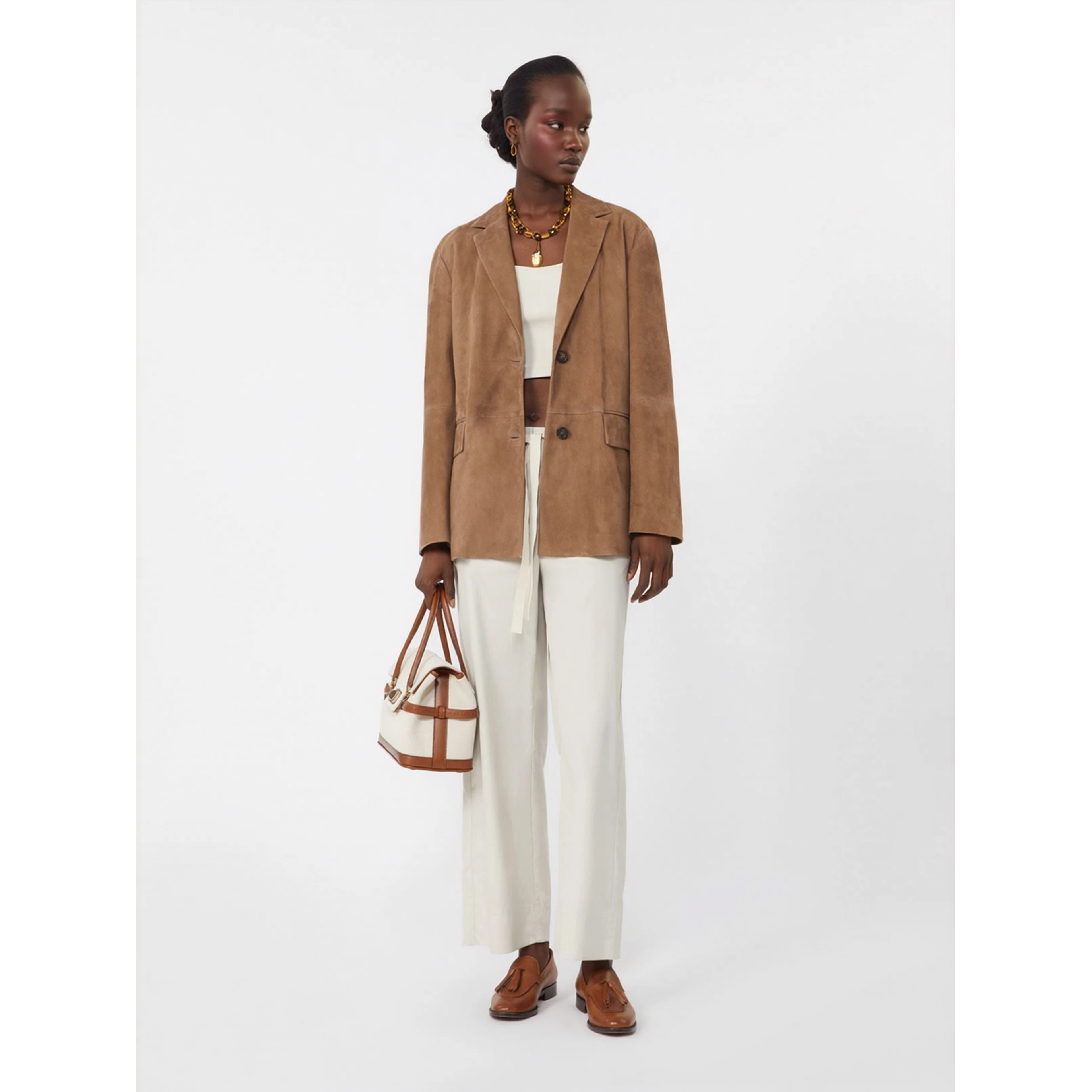 'S MAX MARA SMMARGENTO pants