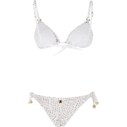 BIKINI TRIANGOLO LAME CROCHET