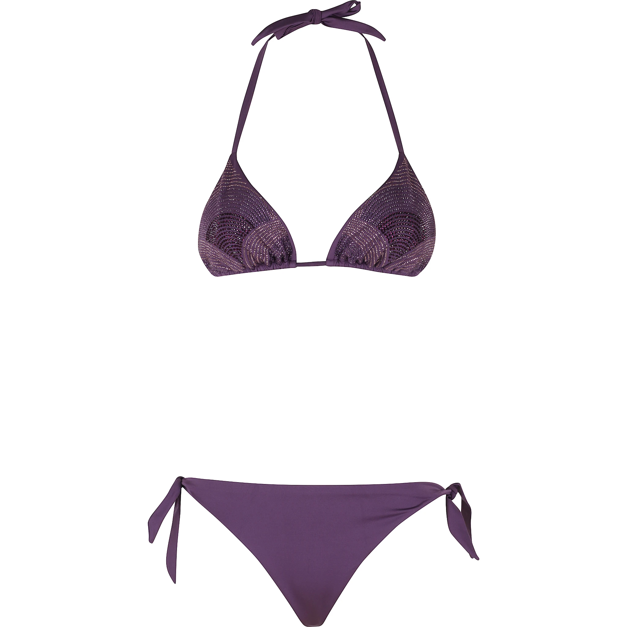 BIKINI TRIANGOLO STRASS
