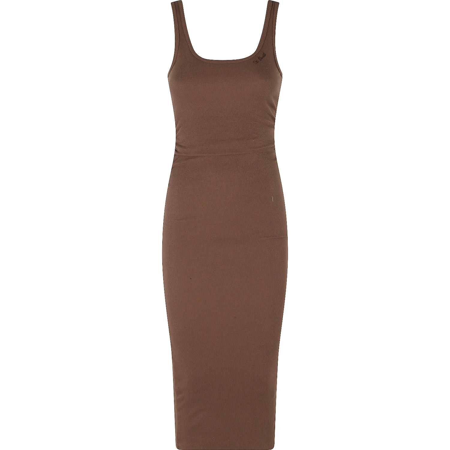 RIB MIDI DRESS