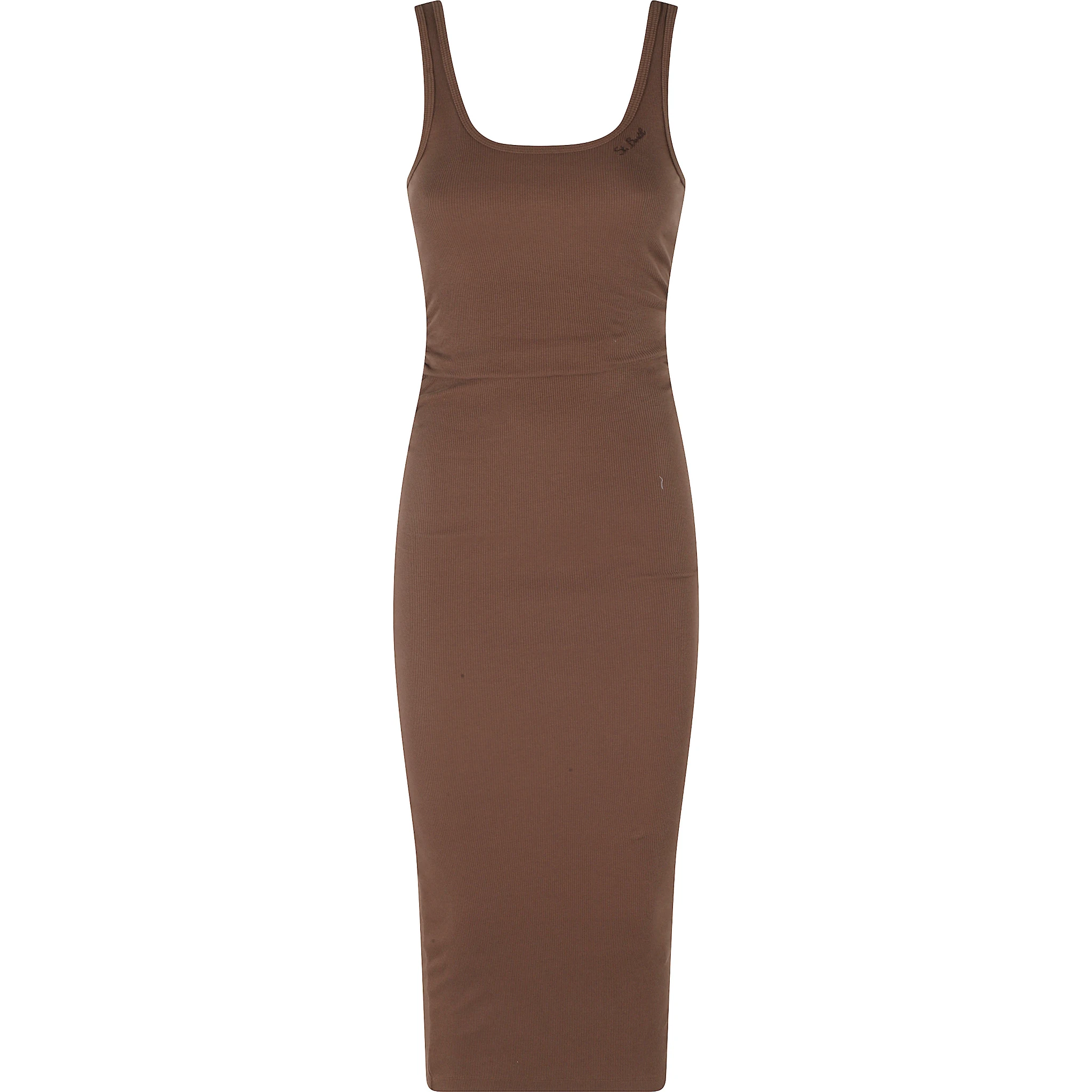 RIB MIDI DRESS