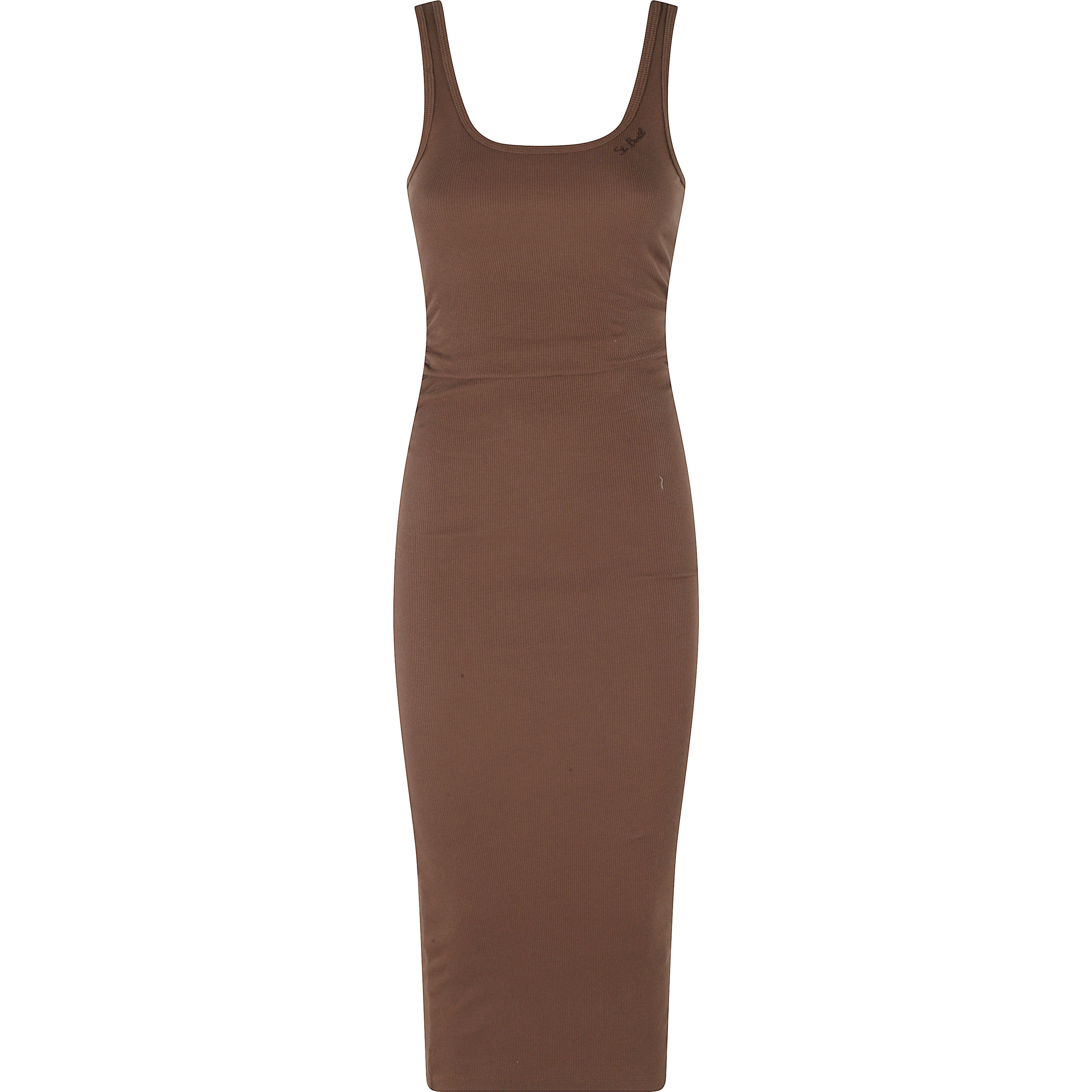 RIB MIDI DRESS