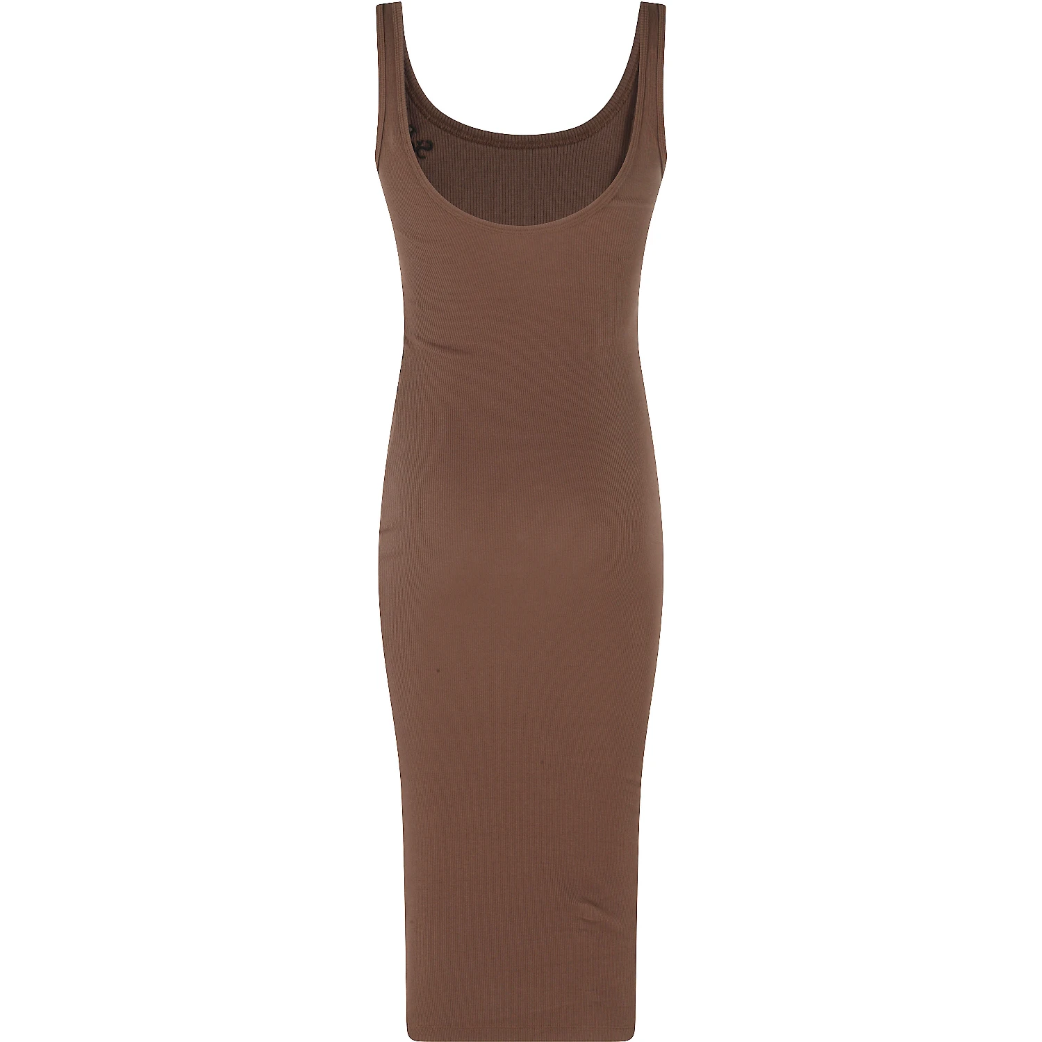 RIB MIDI DRESS