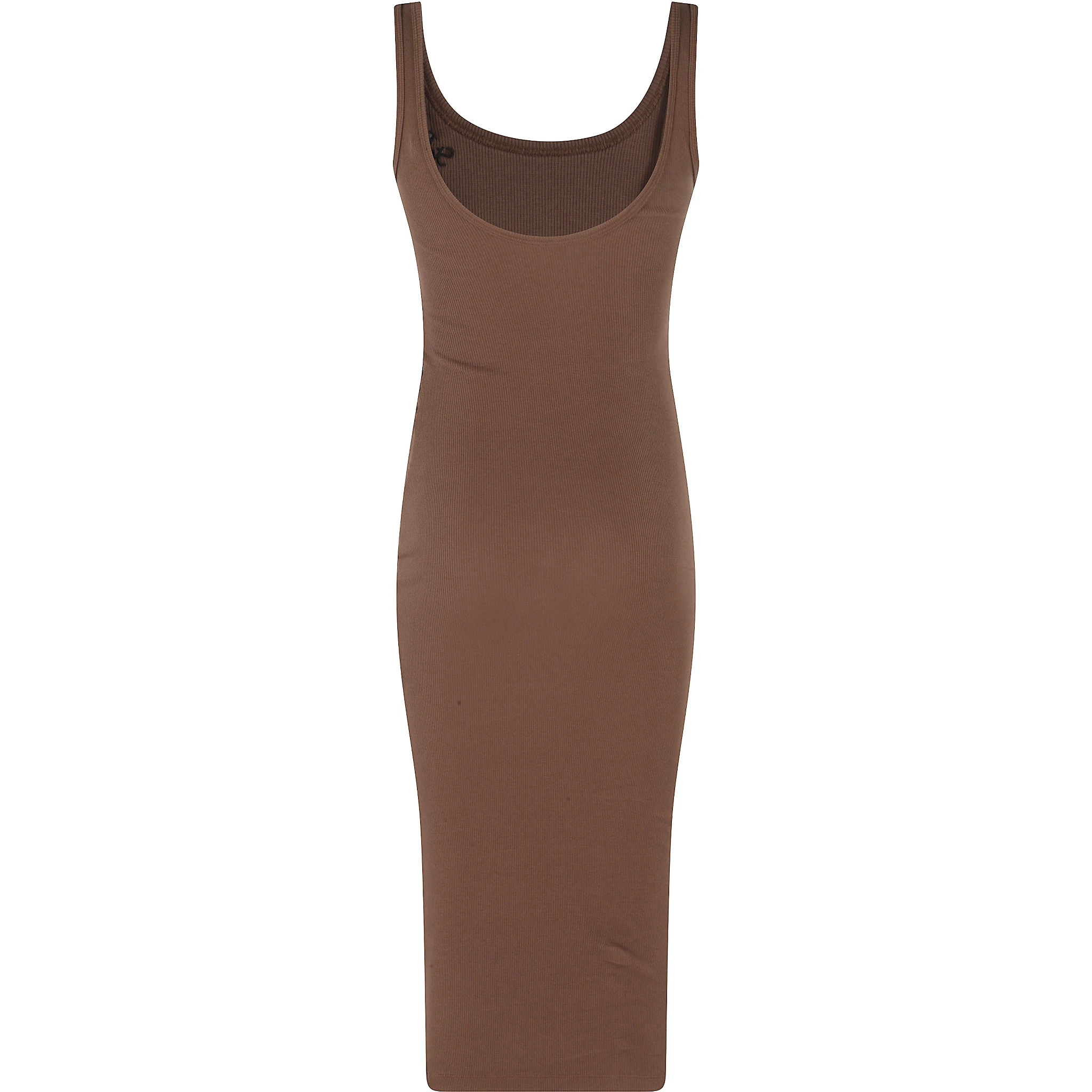 RIB MIDI DRESS