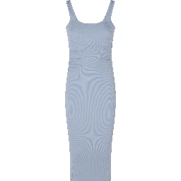 RIB MIDI DRESS