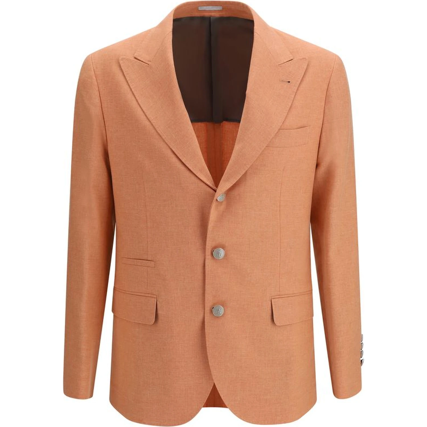 Orange Wool Oves Aries Blazer