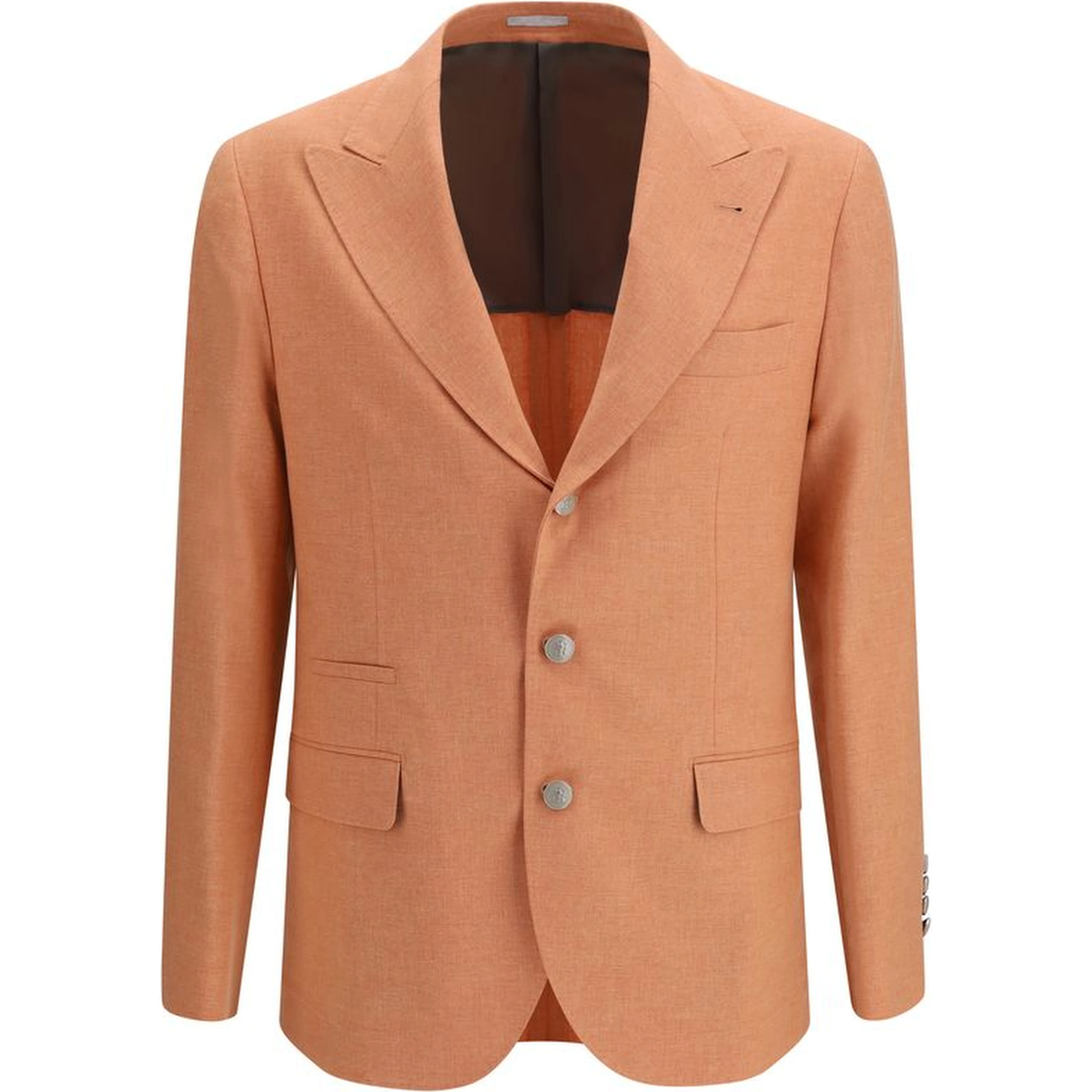 Orange Wool Oves Aries Blazer