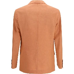 Orange Wool Oves Aries Blazer