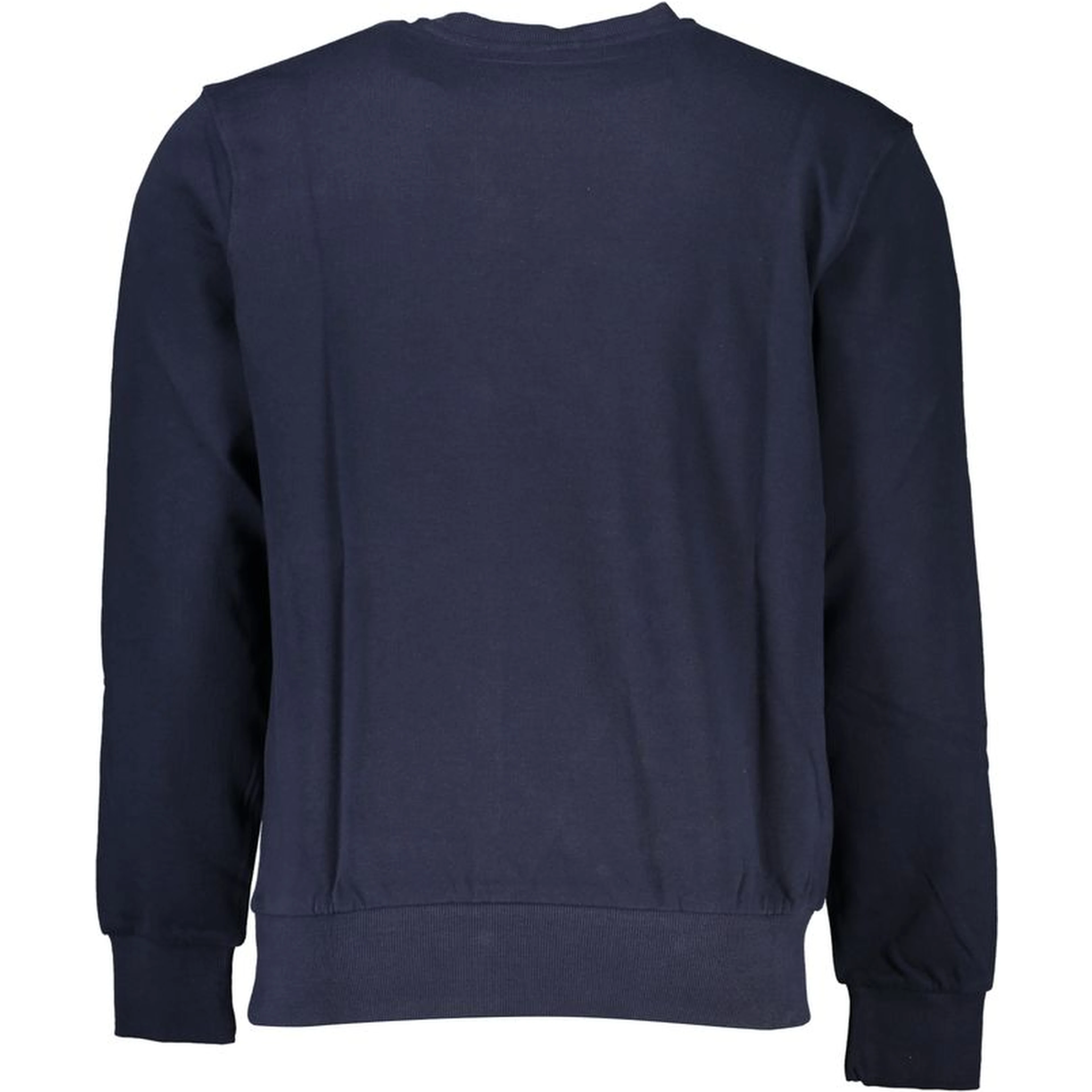 Blue Cotton Men Sweater