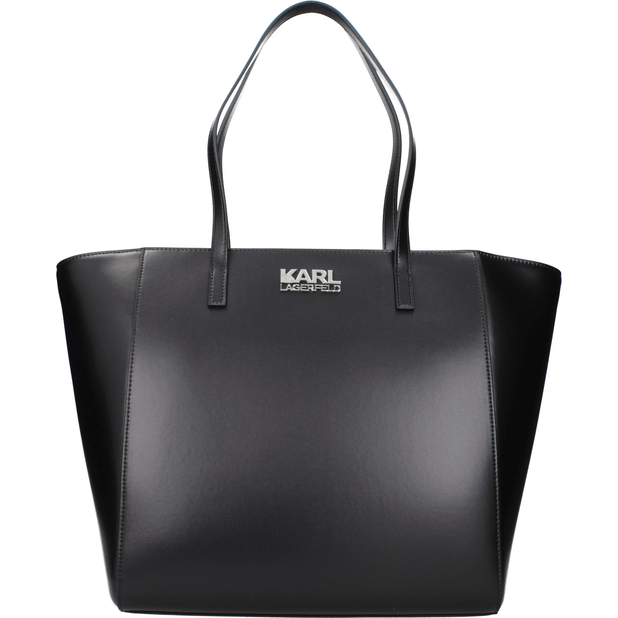 Black Polyethylene Shoulder Bag
