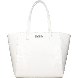 White Polyethylene Shoulder Bag