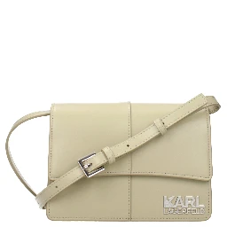 Green Polyethylene Crossbody Bag
