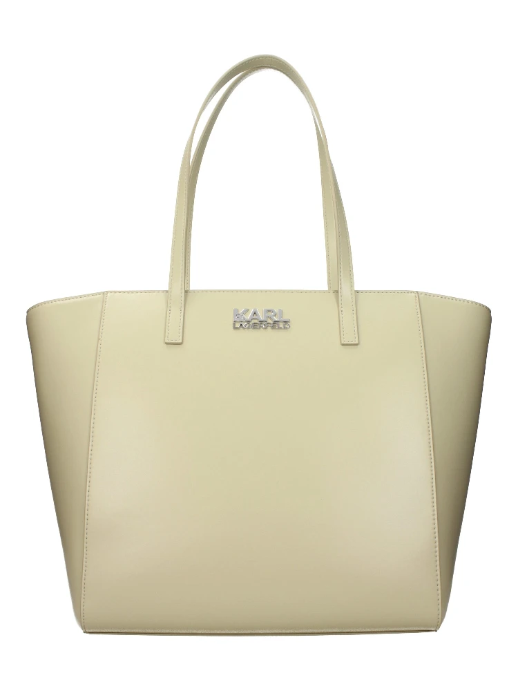 Green Polyethylene Shoulder Bag