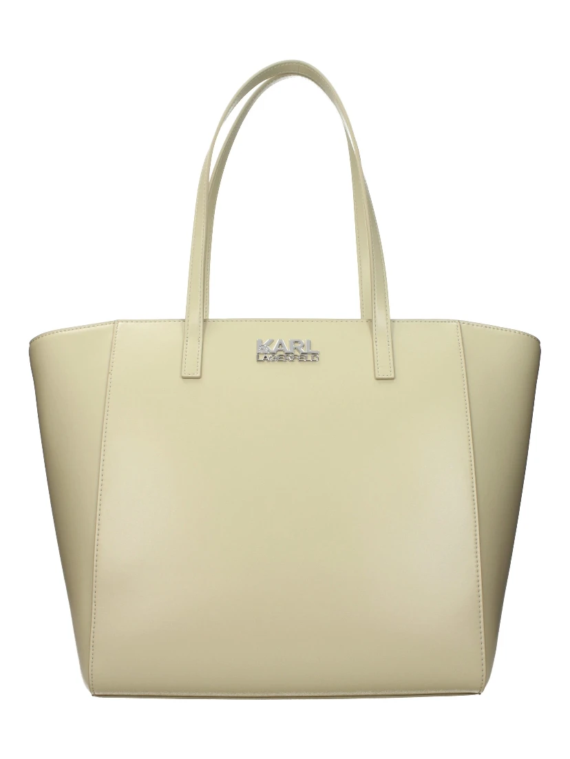 Green Polyethylene Shoulder Bag