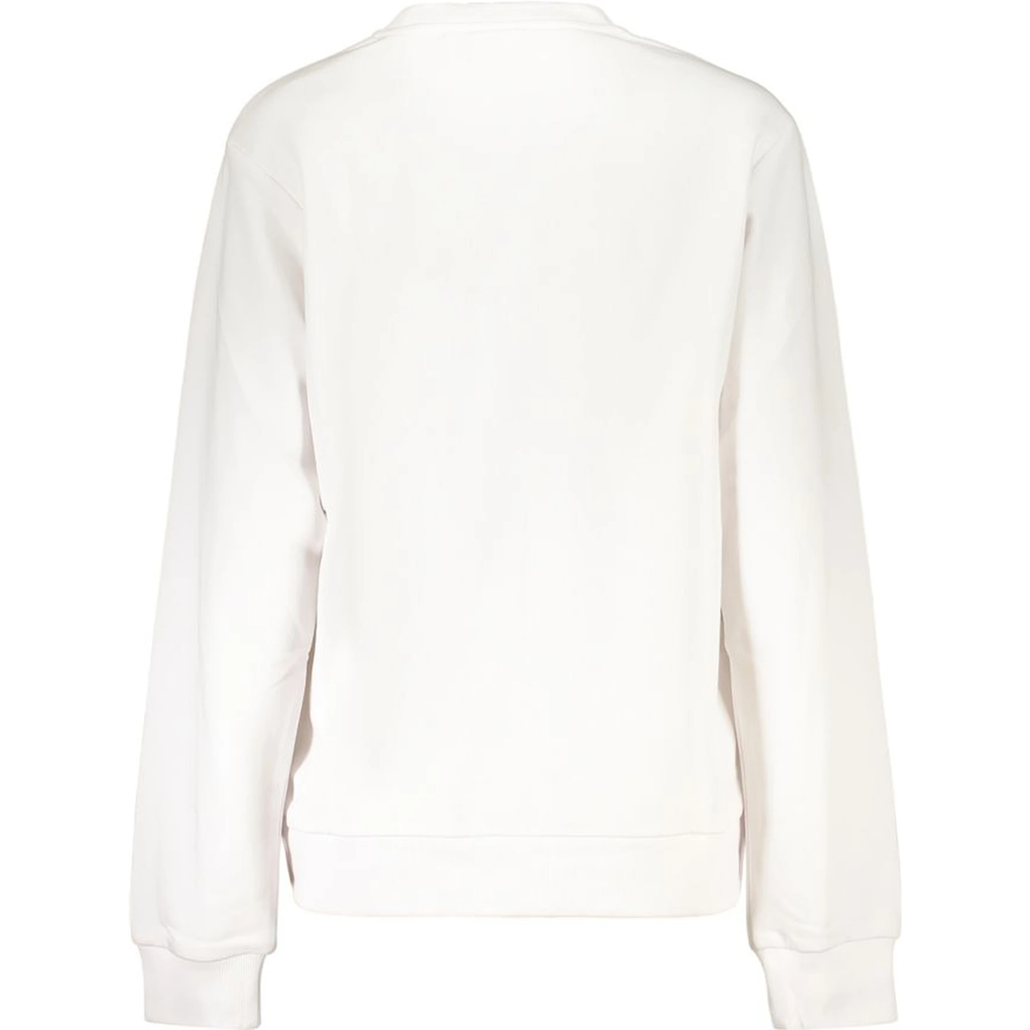 White Cotton Women's Sweatshirt