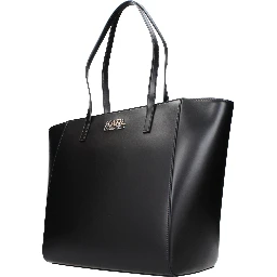 Black Polyethylene Shoulder Bag