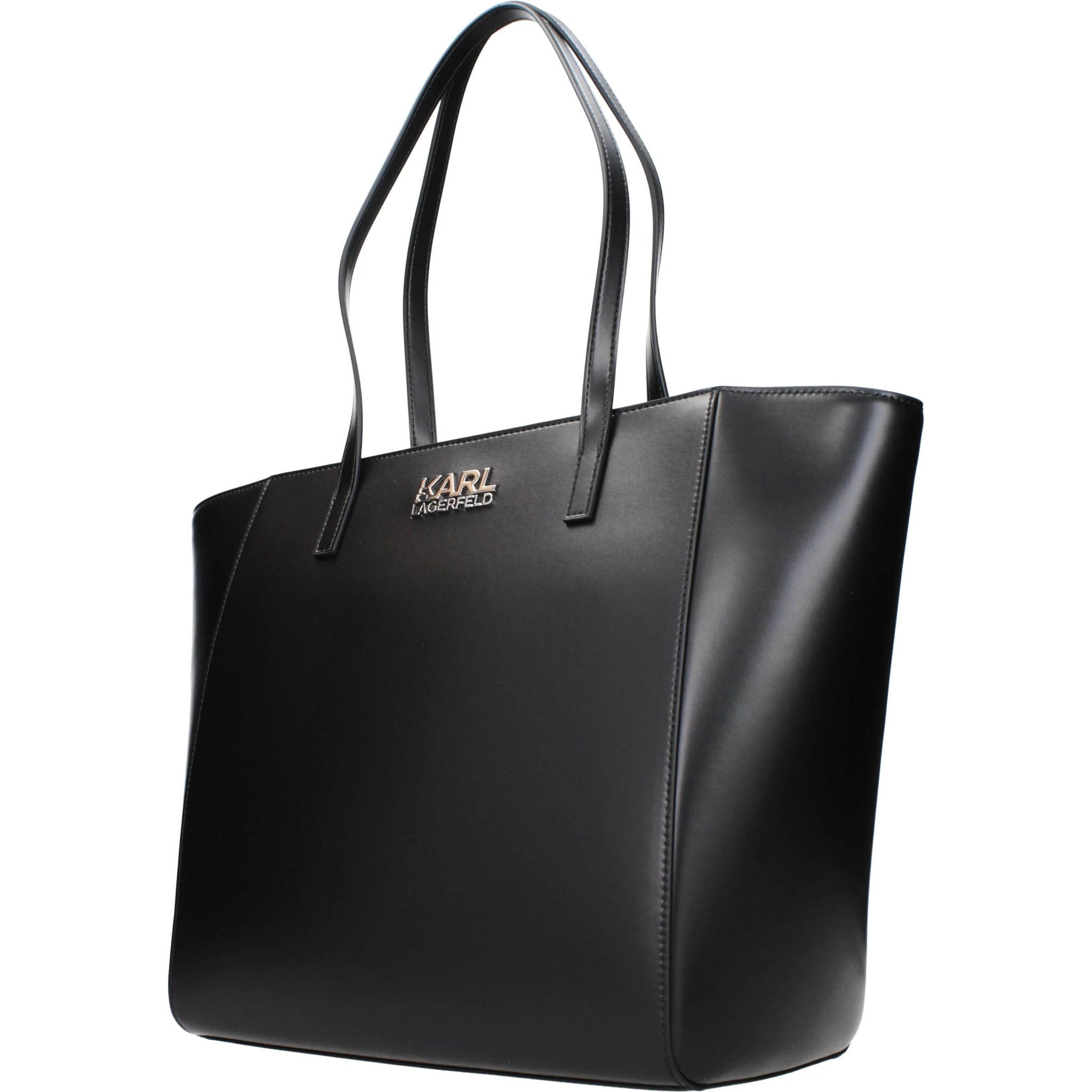 Black Polyethylene Shoulder Bag