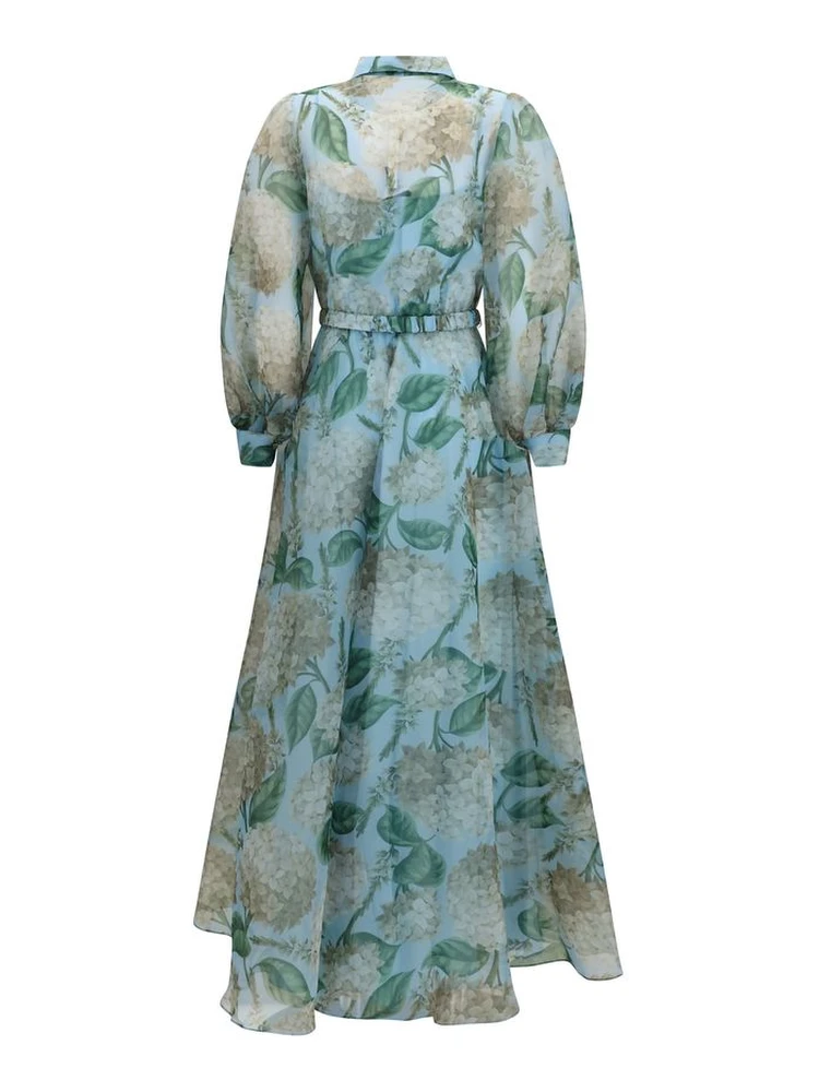 Blue Polyester Casual Dress alternative