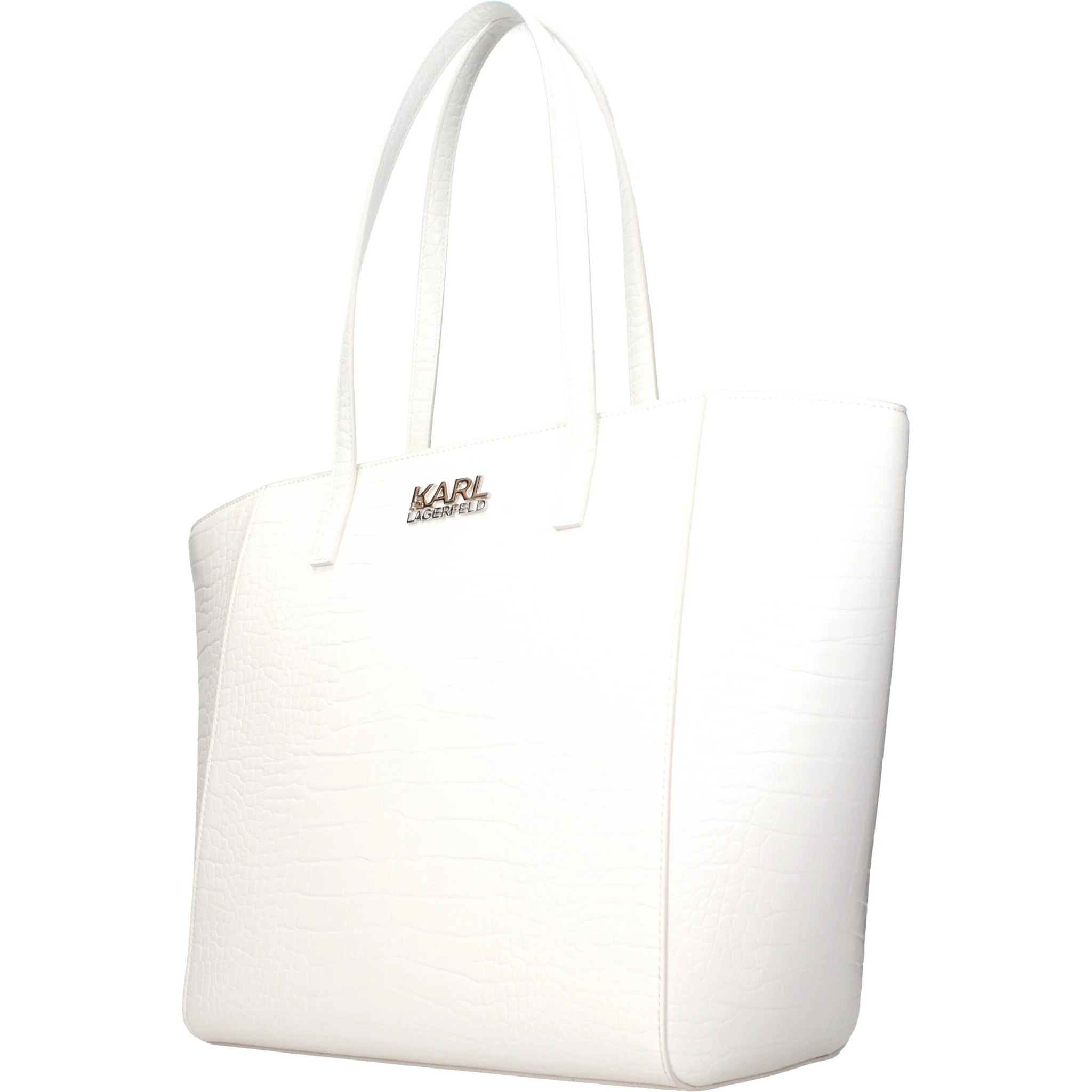 White Polyethylene Shoulder Bag