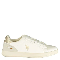 Beige Polyurethane Women's Sneaker