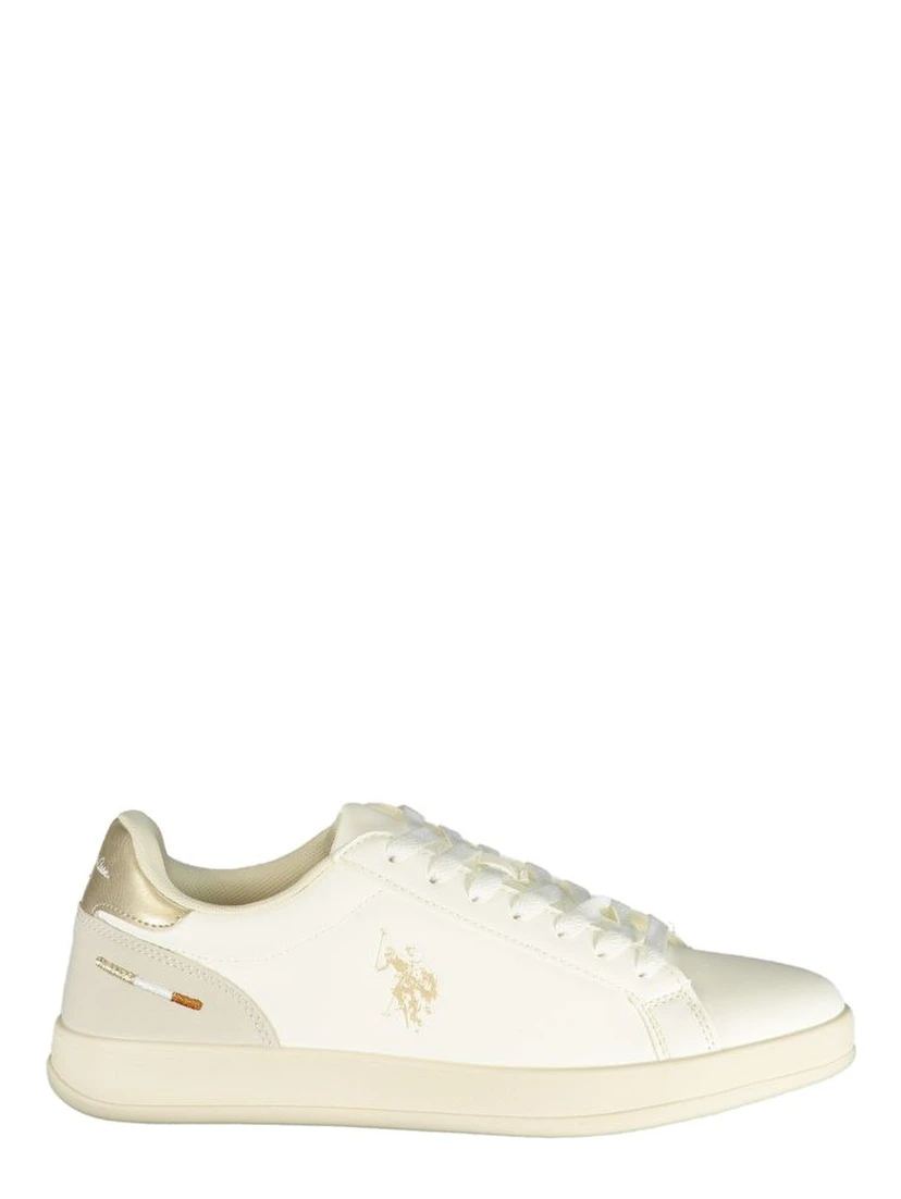 Beige Polyurethane Women's Sneaker
