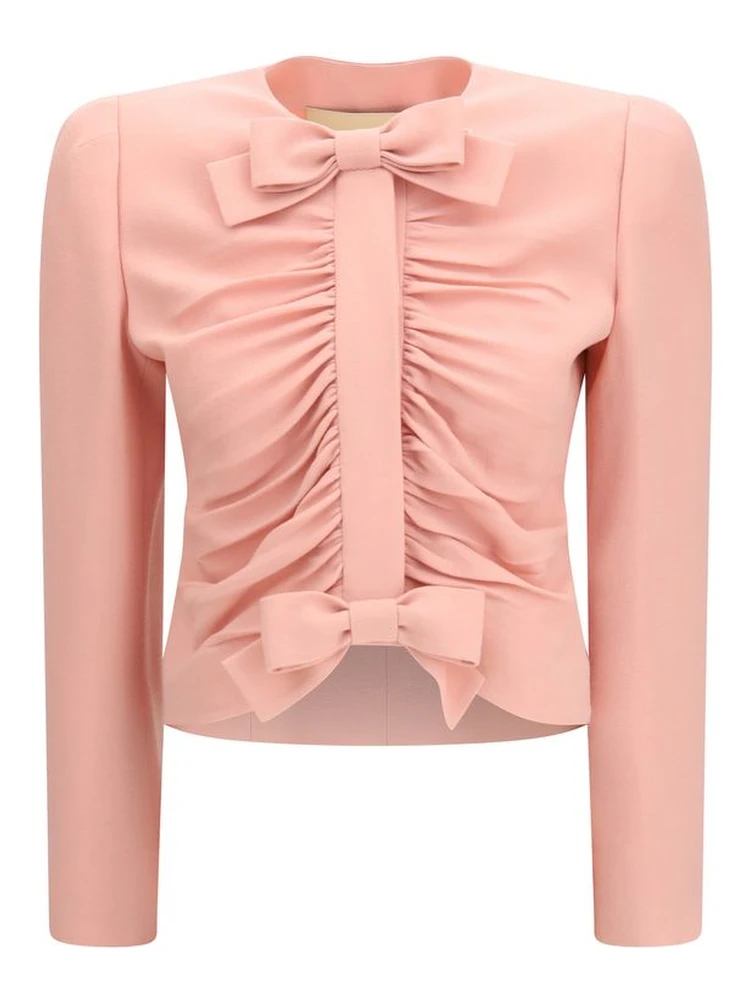 Multicolor Wool Oves Aries Full-Length Jacket