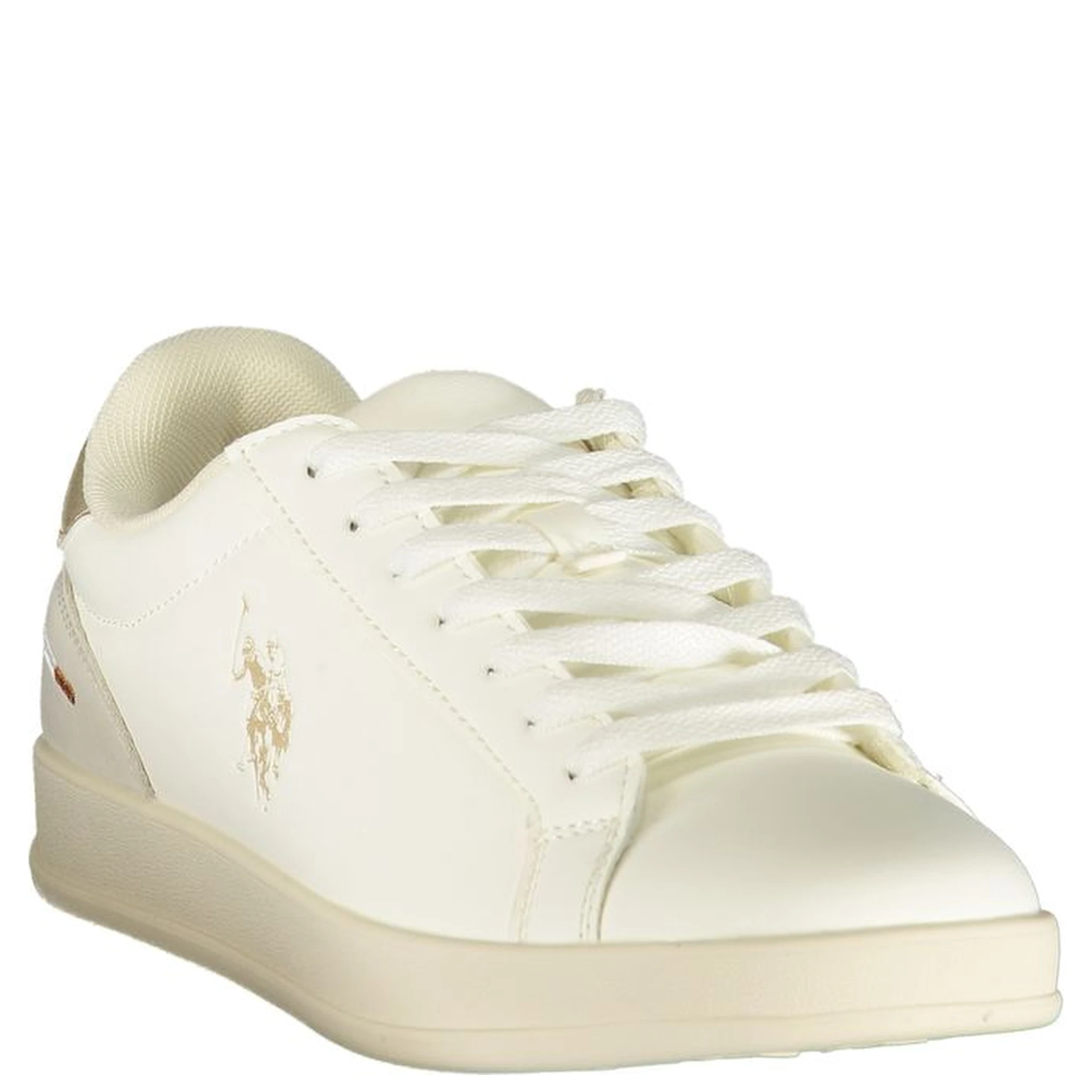 Beige Polyurethane Women's Sneaker