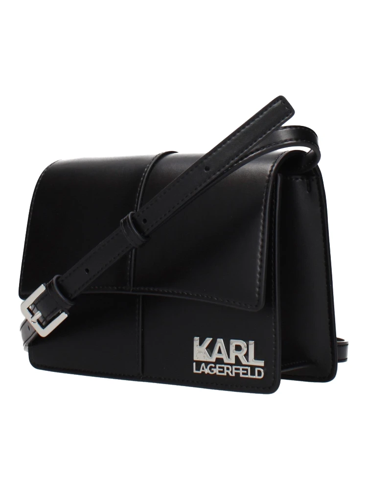 Black Polyethylene Crossbody Bag alternative
