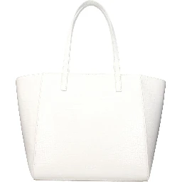 White Polyethylene Shoulder Bag