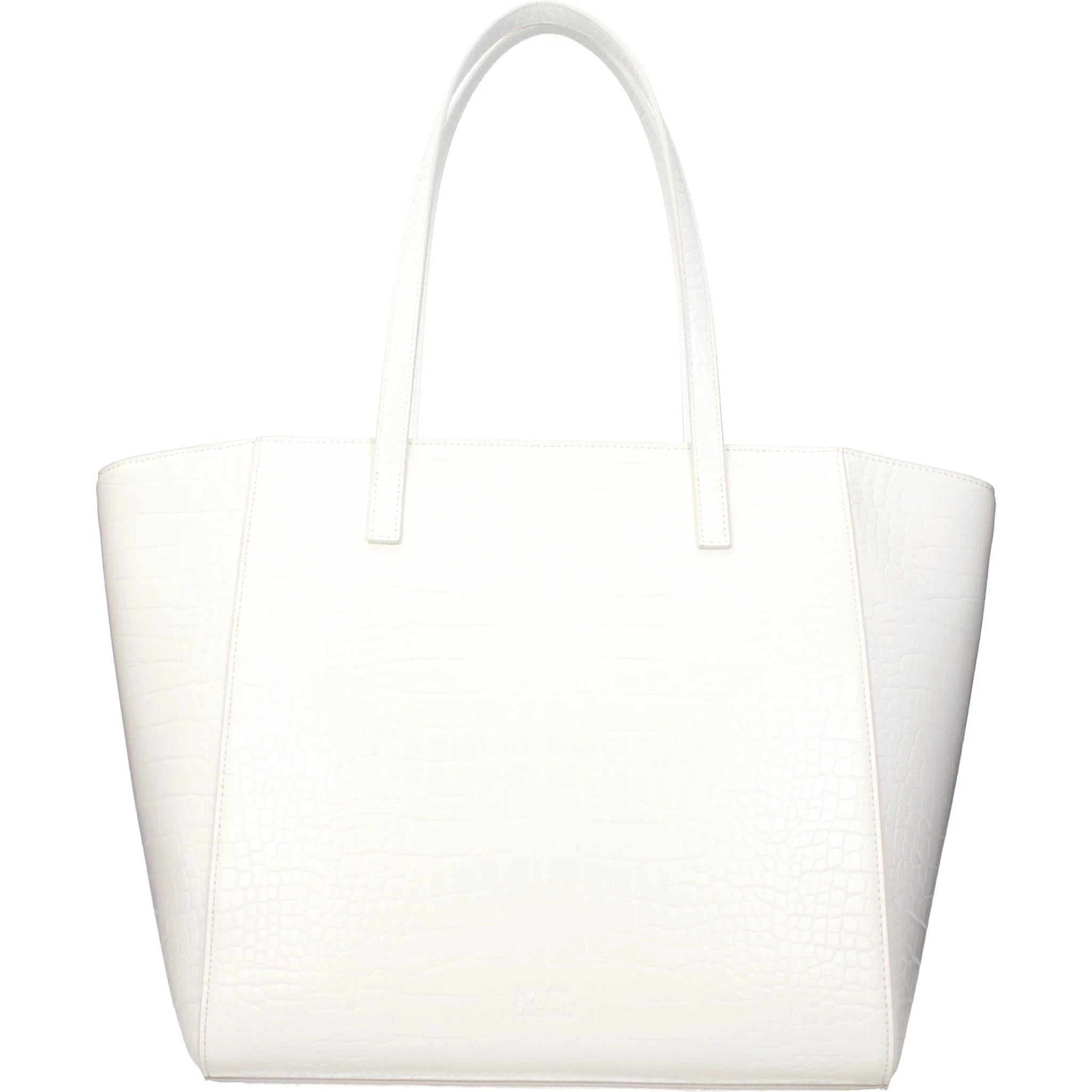 White Polyethylene Shoulder Bag