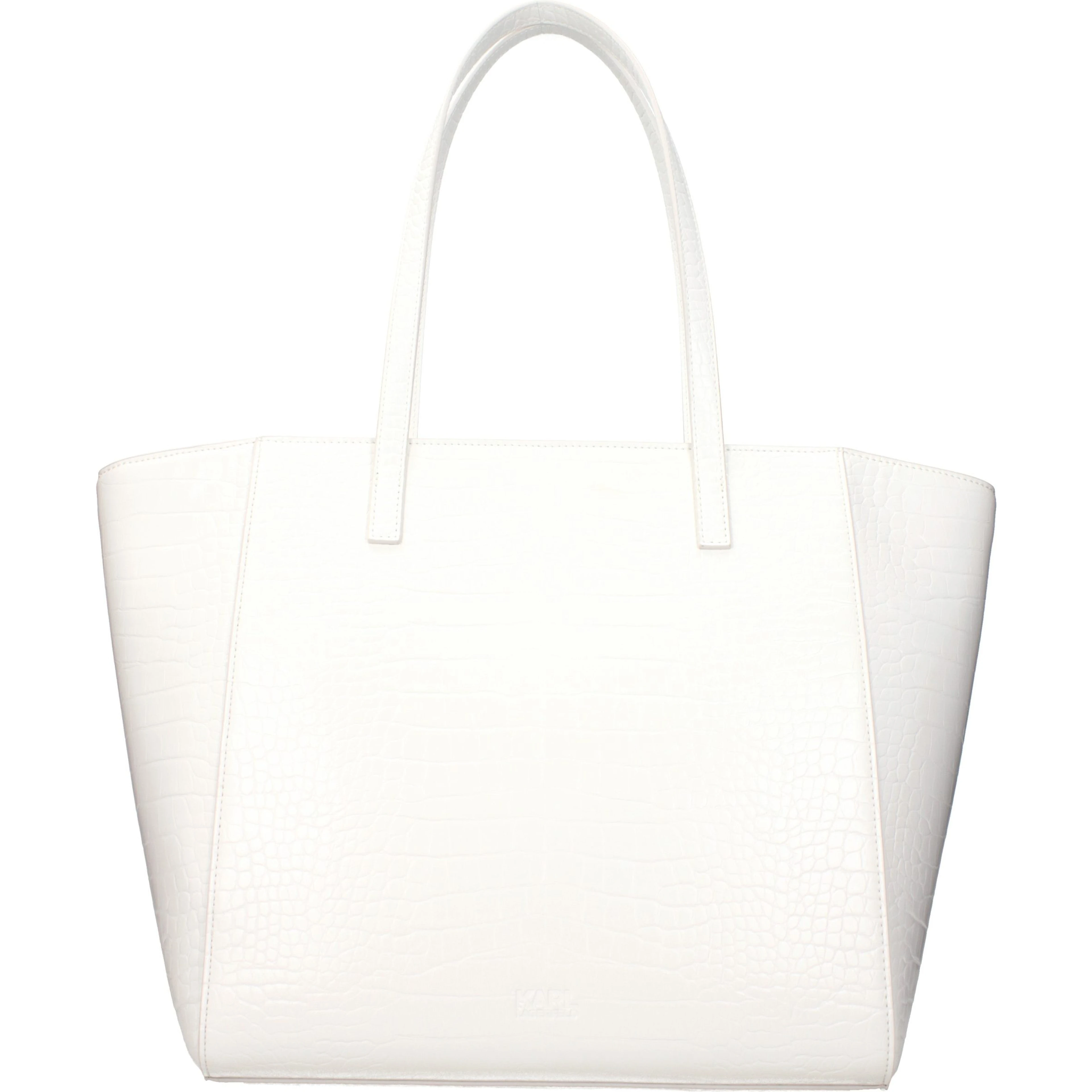 White Polyethylene Shoulder Bag