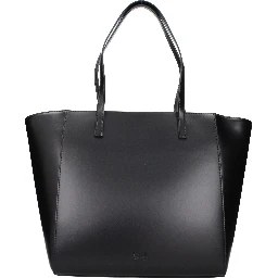 Black Polyethylene Shoulder Bag