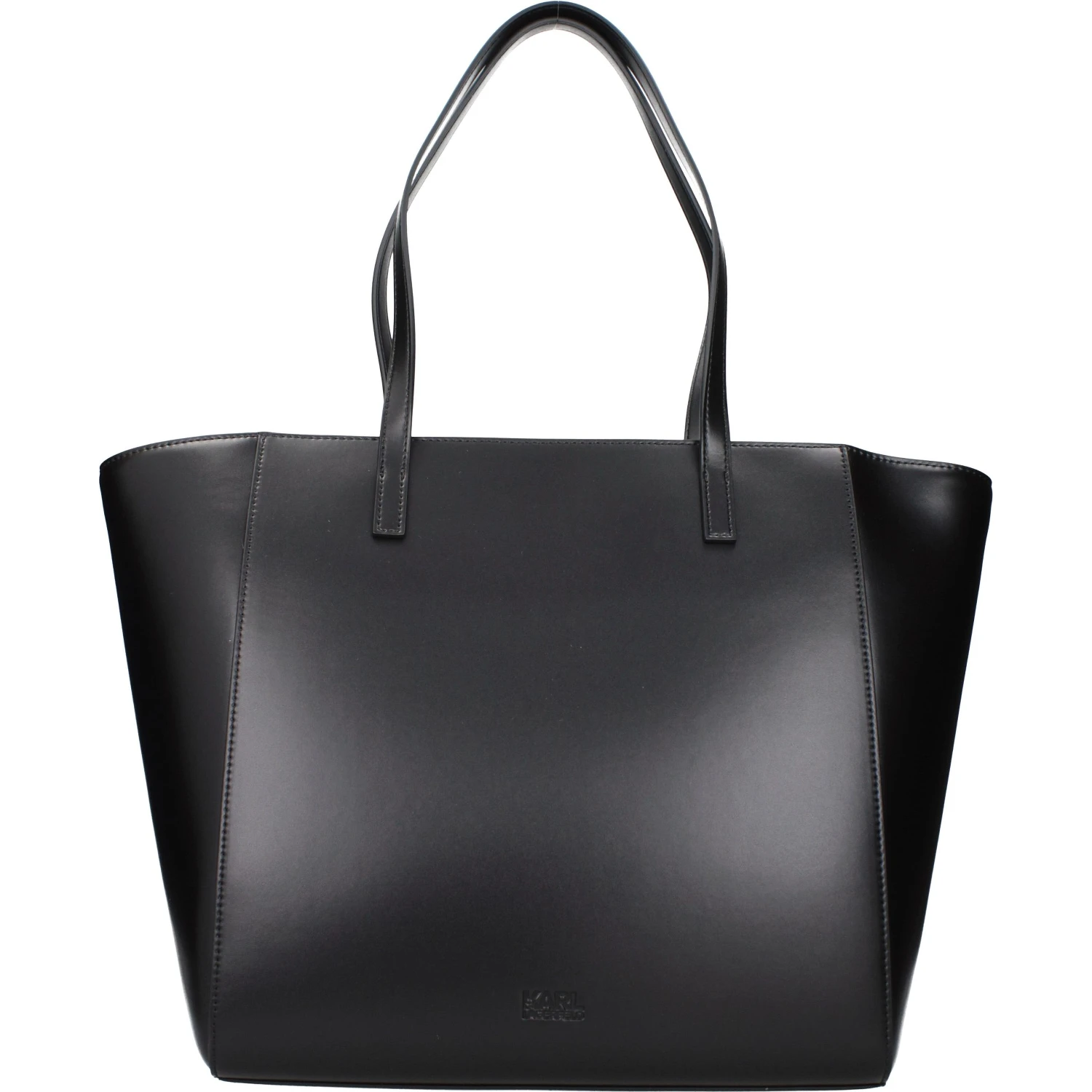 Black Polyethylene Shoulder Bag