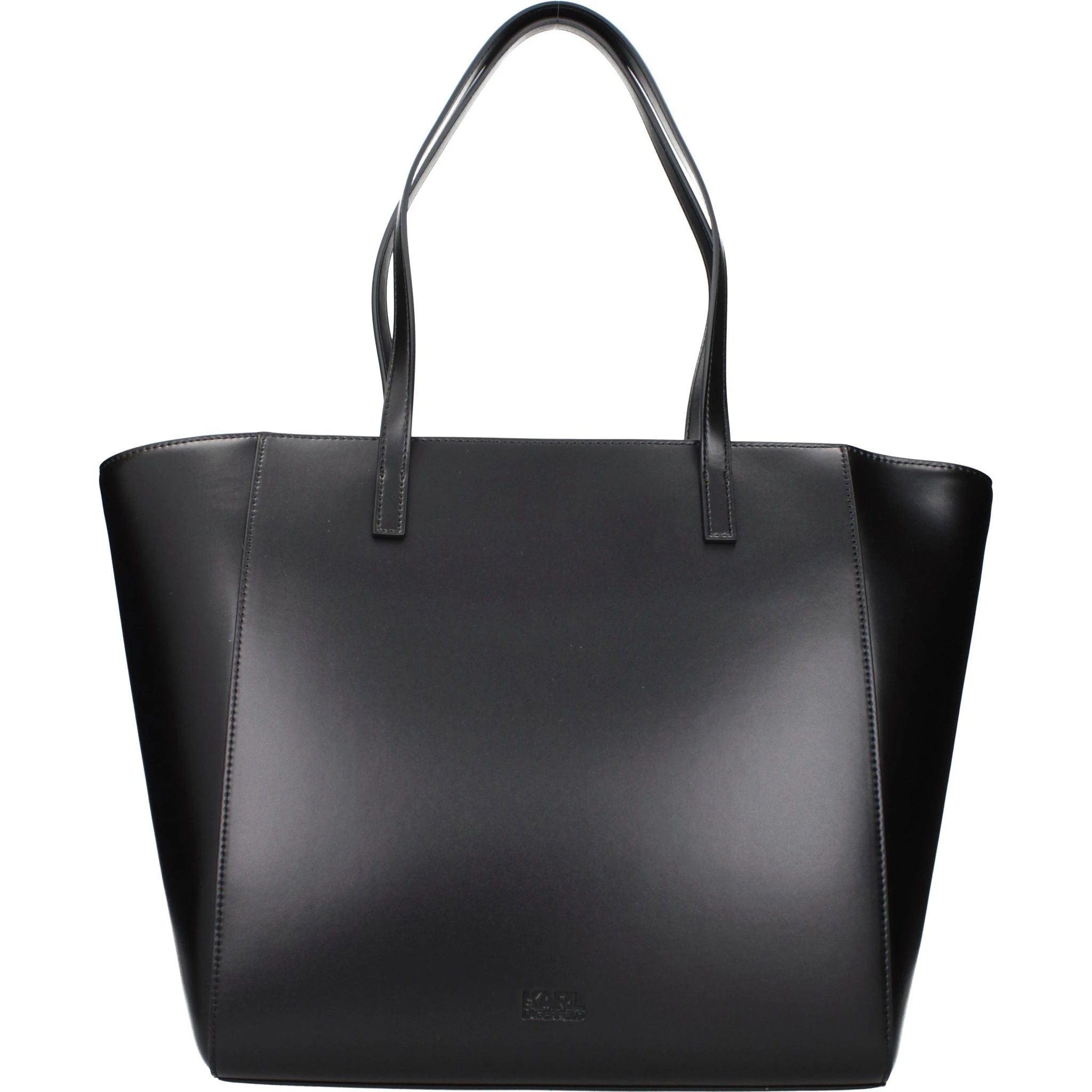 Black Polyethylene Shoulder Bag